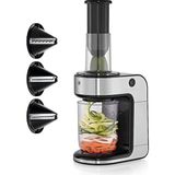 Kult x Elektrikli Spiral Sebze Doğrayıcı, Sebze Spagetti Makinesi, Kabak Spagetti Kesici, 3 Kesme - Çok Renkli