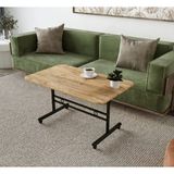 Kültür Home Tekerlekli Orta Sehpa Masa 60X90 - Atlantik Çam