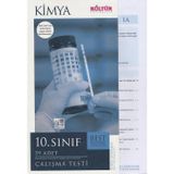Kültür Yayıncılık 10. Sınıf Kimya Çalışma Testleri
