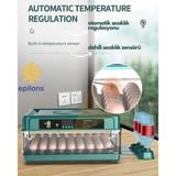 Kuluçka Makinesi 130 T.uk Yumurtalı Extra Yedek Motorlu İncubator