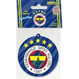 Kulüpler Kozmetik Fenerbahçe Resmi Lisanslı Asma Oto Kokusu 5 Yıldızlı Arma Okyanus Kokusu Taze Ferah Tasarım