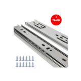 KULVARAVM 40cm Teleskopik Çekmece Rayı Çekmece Kızağı (1 çift ) Fiyatıdır