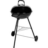 KULVARAVM Barbekü Mangal Ayaklı Kömürlü Mangal Kamp Mangalı Piknik Bahçe Mangal 44CM Çap - 44X78