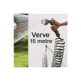 KULVARAVM Verve 15mt Spiral Esnek Hortum Sulama Hortumu Bahçe Sulama VERVE