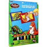 Kum Boyama Kuş - Karışık Çok Renkli - Belirtilmemiş - Boyama Seti
