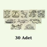 Kum Boyama Seti 30 Adet A5 Boyutunda (20x13.5)