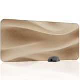 Kum Desenli Oyuncu Gaming Mouse Pad Kauçuk Kaymaz Taban Mousepad (V3, 90x40 XXL)