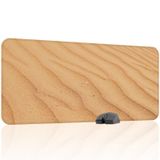 Kum Desenli Oyuncu Gaming Mouse Pad Kauçuk Kaymaz Taban Mousepad (V5, 90x40 XXL)