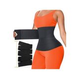 Kum Saati Görünümü Inceltici Şekillendirici Sarma Bel Korsesi Waist Trainer, Tek Ebat, B1017PF-19804IGP271488