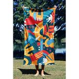Kum Tutmayan Plaj Havlusu - Hafif Ve Kullanışlı, 90X150 Cm