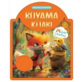 Kum Yayınevi Çıkartmalı Boyama Kitabı - Turuncu - Eğlenceli Aktivite