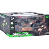 Kumandalı 40 cm Dev Off-Road Araba 15KM/H Hızlı, Şarjlı, 2.4ghz Rc Arazi Aracı 9010-6F - Turuncu
