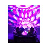 Kumandalı Led Disco Işığı Topu, Bluetooth, USB, SD Kart Girişli