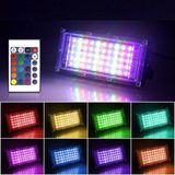 Kumandalı LED Işık Dış Cephe Aydınlatması Çok Renkli Rgb LED Panel Işık Parti Konser Işığı LED Aydınlatma