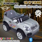 Kumandalı Mini Cooper Akülü Araba Gri - Kumandalı 12 Volt Tek Kişilik Akülü Araba Akülü Jeep - Turbo Coupe Akülü Araba