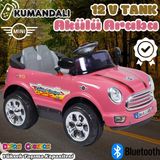 Kumandalı Mini Cooper Akülü Araba Pembe - Kumandalı 12 Volt Tek Kişilik Akülü Araba Akülü Jeep - Turbo Coupe Akülü Araba