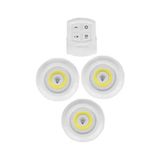 Kumandalı Pilli Led Lamba Sm-8008 3'lü