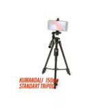 Kumandalı Tripod 3 Ayak Sabitleyici Video Footoğraf Çekim Tripodu 150cm Uzaktan Kumandalı