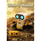 Kumandalı Ve El Sensörlü Sesli Müzikli Işıklı Premium İnteraktif Wall-E Robot Oyuncak 13X13x10 Cm