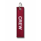 Kumaş Anahtarlık Bordo RBF "Crew"