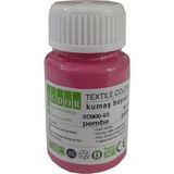 Kumaş Boyası Tişört Çanta Tekstil Boyası 25 ml 1 Adet Südor Kumaş Boyası - Pembe