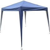 Kumaş Gazebo Koyu Mavi 240X240 Cm, Şık ve Dayanıklı Gölgelik Alanı Sağlayan Ürün - Seçenek 1