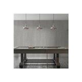 Kumaş Tüvit Dokulu Düz Silinebilir Duvar Kağıdı 105-3 | Wallert Olivia, Gri, Kağıt Taban Taban + Vinil Kaplama - 16.5 m²