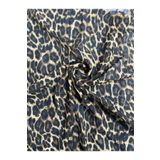 kumasinisec Leopar Desenli Multi Şifon Baskılı Kumaş (4 metre) Esta 201500529-v1