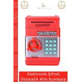 #Kumbara Abs Plastik Pilli Otomatik Kağıt Bozuk Para Kasa Tipi Elektronik Şifreli Atm Kumbara