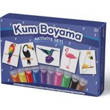 Kumbo Kum Boyama Egzotik Kuşlar Kum Boyama Aktivite Seti 5'li
