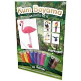 Kumbo Kum Boyama Flamingo Kum Boyama Aktivite Seti