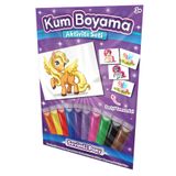 Kumbo Kum Boyama Pony Misty | Pony Kum Boyama Aktivite Seti Tekli Paket