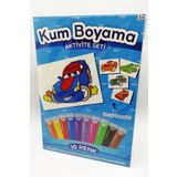 Kumbo Kum Boyama Süper Yarışçı | Araba Kum Boyama Aktivite Seti Tekli Paket
