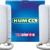 Kumel TeleDiafon 2'Li Asansör + Ambulans Telefonu 1 Merkez 1 Şube