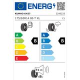 Kumho Xl Ecowing Kh27 At 175/65R14 86T Yaz Lastiği - 2026