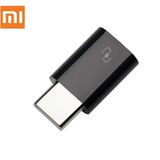 KUMİ Xiaomi Micro USB to Type-C Dönüştürücü Adaptör Şarj ve Veri Aktarım Uyumlu Kompakt Çevirici - 0 RH (-) Siyah