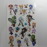 Kumik Sonic Ve Arkadaslari Gecici Dovme