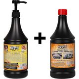 Kumlu El Temizleme Kremi ( Sabunu) 1 kg & Oto, Motor ve Tır Yıkama 1 Litre