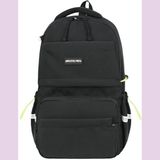 KumOziShop Ortopedik Ultra Lüx Büyük Boy (45*30*20 Cm) Su Geçirmez Laptop Bölmeli Sırt Çantası - Siyah