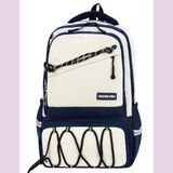 KumOziShop Ortopedik Ultra Lüx Büyük Boy (45*32*25 Cm) Su Geçirmez Laptop Bölmeli Sırt Çantası - 32 x 25 cm - Lacivert