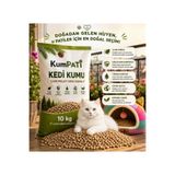 kumPATİ 20litre 10kg kedi kumu 100% çam pelet