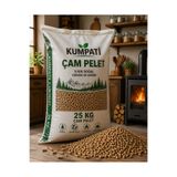 kumPATİ Çam pelet dumansız 100 % çam peletden 50 LİTRE 25 Kğ