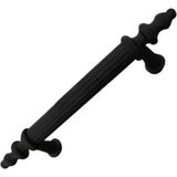 Kumru Boy Kulp Mat Siyah 128 MM Dolap Vestiyer
