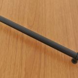 Kumru Düz Boy Kulp Mat Siyah 192 Mm Dolap Vestiyer