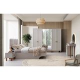 Kumru Mdf Bazalı Yatak Odası Takımı - Bej - 230 58 215