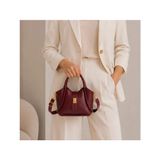 Kumru Studio Vera Bordo Mini Bag Kadın Omuz Çantası