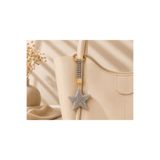 Kumru Studio Yıldız Taşlı Luxury Çanta Charmı – Silver Kristal Bag Charm