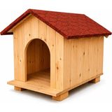 Kumsal Concept Kumsal Concep Ahşap Kedi ve Köpek Kulübesi - Su Geçirmez Çatılı Bahçe Kulübesi