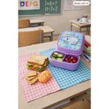 kumsal design Beslenme örtüsü piti kareli 2 li set (Turkuaz Mavi-Pembe)