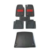 Kumsal Otomotiv Volkswagen Passat B7 Sedan 2011-2014 Bagaj Havuzu Negro Kırmızı Oto Paspas Seti